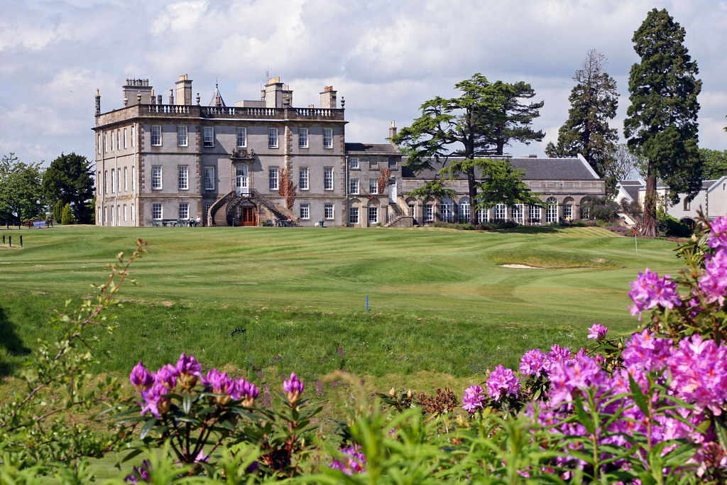 Dalmahoy Hotel from the 18th fairway www.marriott.co.uk/ho… Flickr