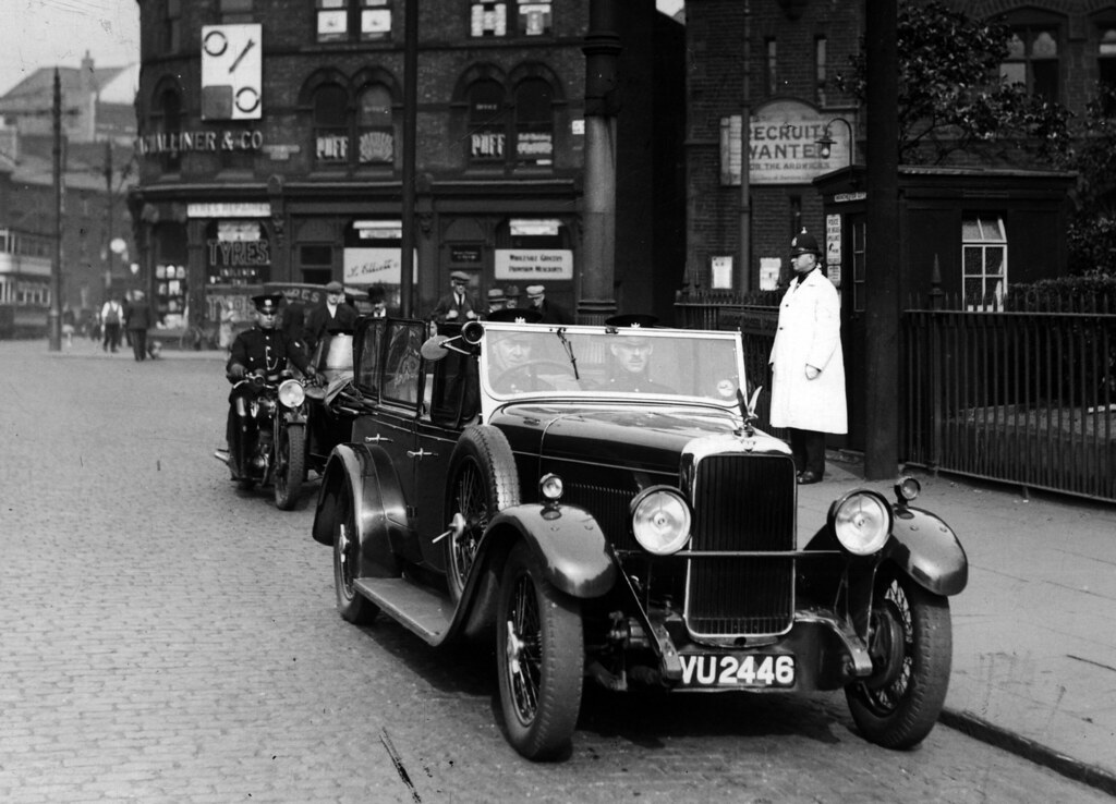 Ardwick Patrol A Manchester City Police Alvis patrol car i… Flickr
