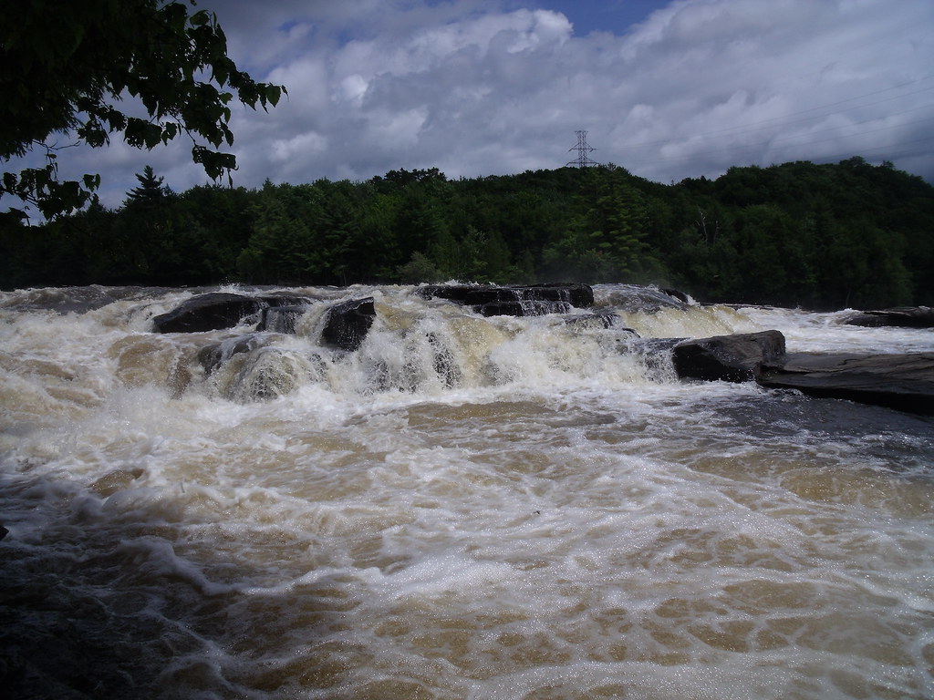 Rivière Batiscan Chute des Ailes, secteur Murphy du Parc R… Flickr