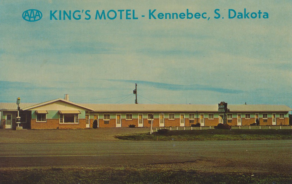 King's Motel Kennebec, South Dakota on U.S. Highway 16 K… Flickr