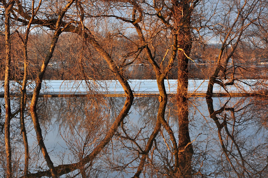 red river at Abercrombie, boat landing Faylin Myhre Flickr