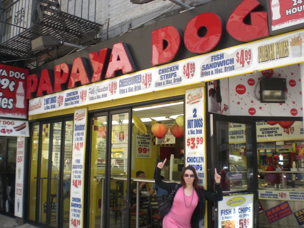 Papaya Dog on 42nd St Papaya pic! I have to say, as good a… Flickr