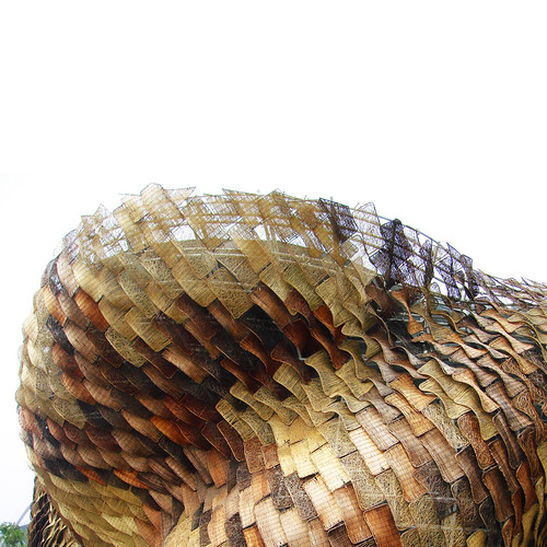 Giant Wicker Basket España en Shanghai This photo has been… Flickr
