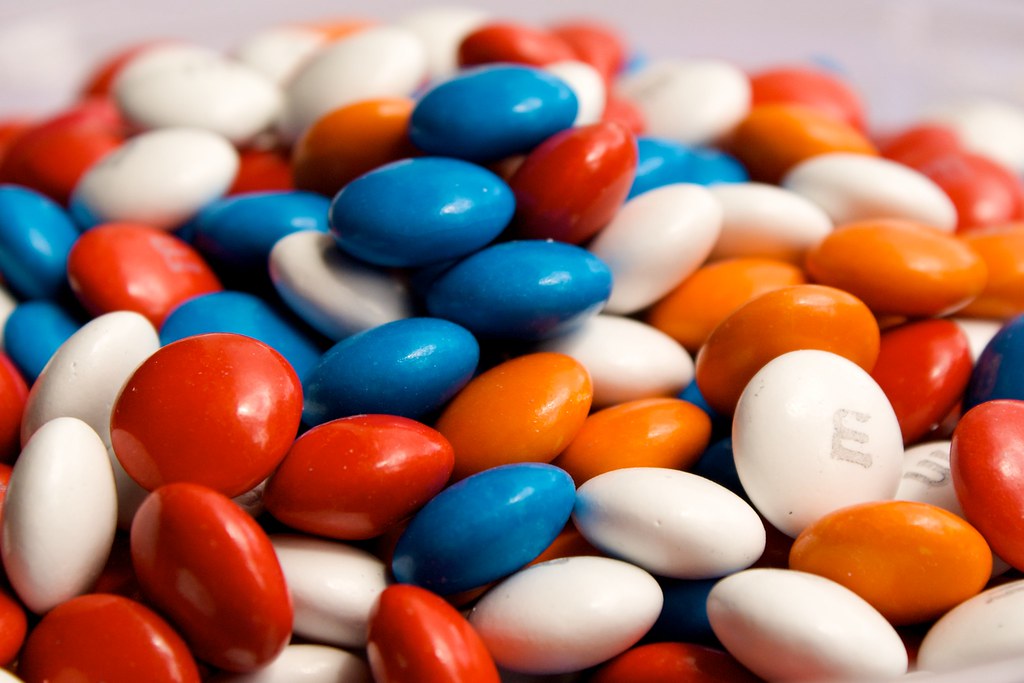 Even candy isn't safe from the orange fever Mariesa Flickr