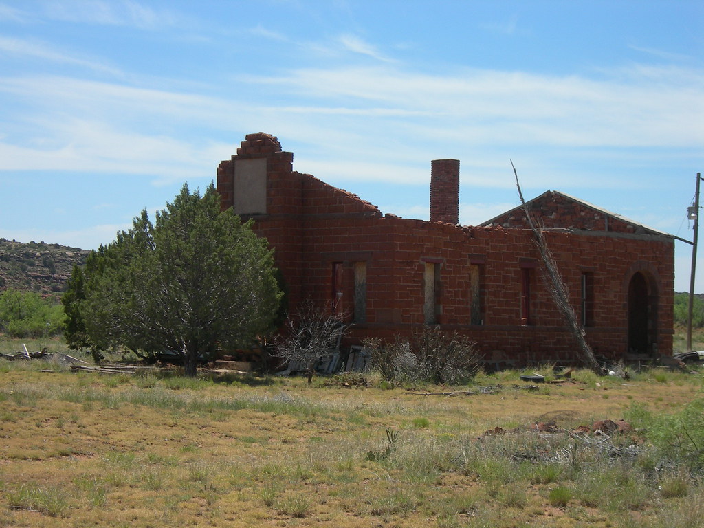 Guadalupe County Courthouse Ruins Puerto de Luna, New Mexi… Flickr