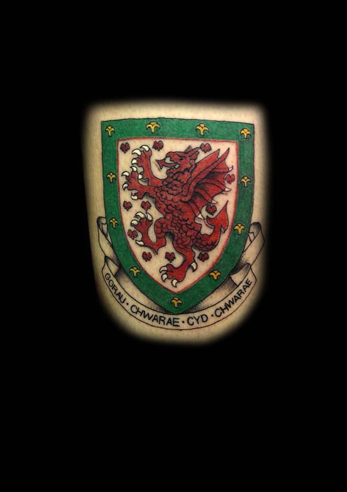 Welsh Football Badge Tattoo By Ray Tutty | Tattoo Studio | Flickr 960_x_678_jpg