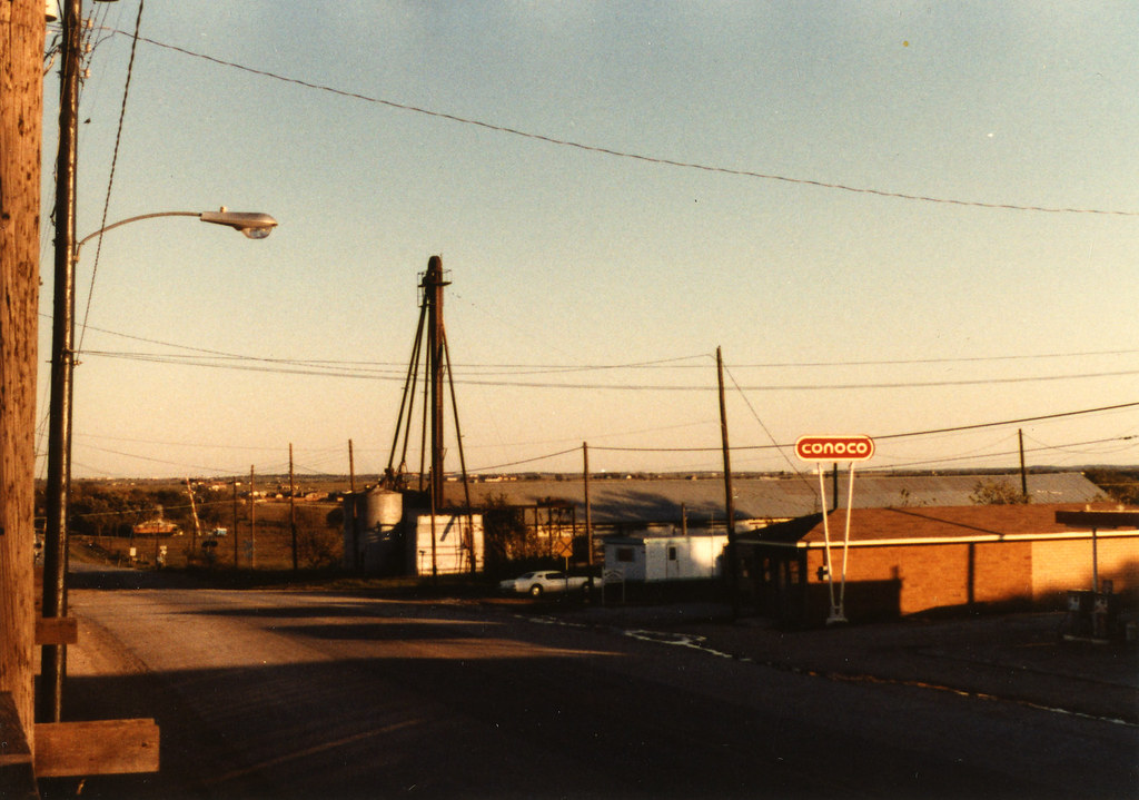 Krom, Texas, circa 1982. Another view of Krom, Texas in lat... Flickr