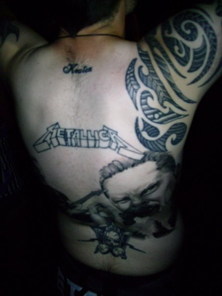 Metallica Tattoo | Nice Guy With A Metallica Tattoo We Met W… | Flickr 604_x_453_jpg