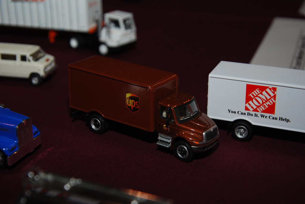 UPS DELIVERY TOY BOX TRUCK Navymailman Flickr