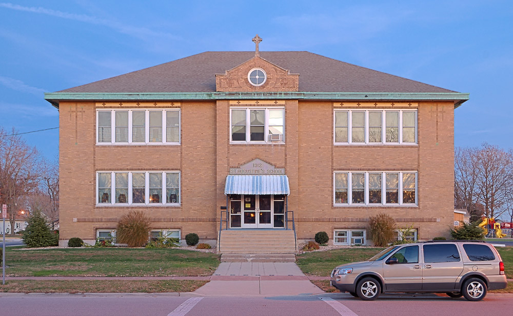 Saint Augustine Roman Catholic Church, in Breese, Illinois… Flickr