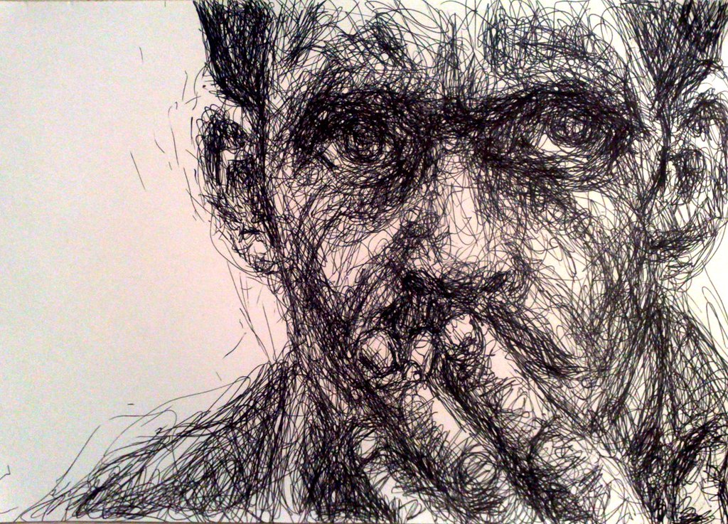 pen portrait a photo on Flickriver