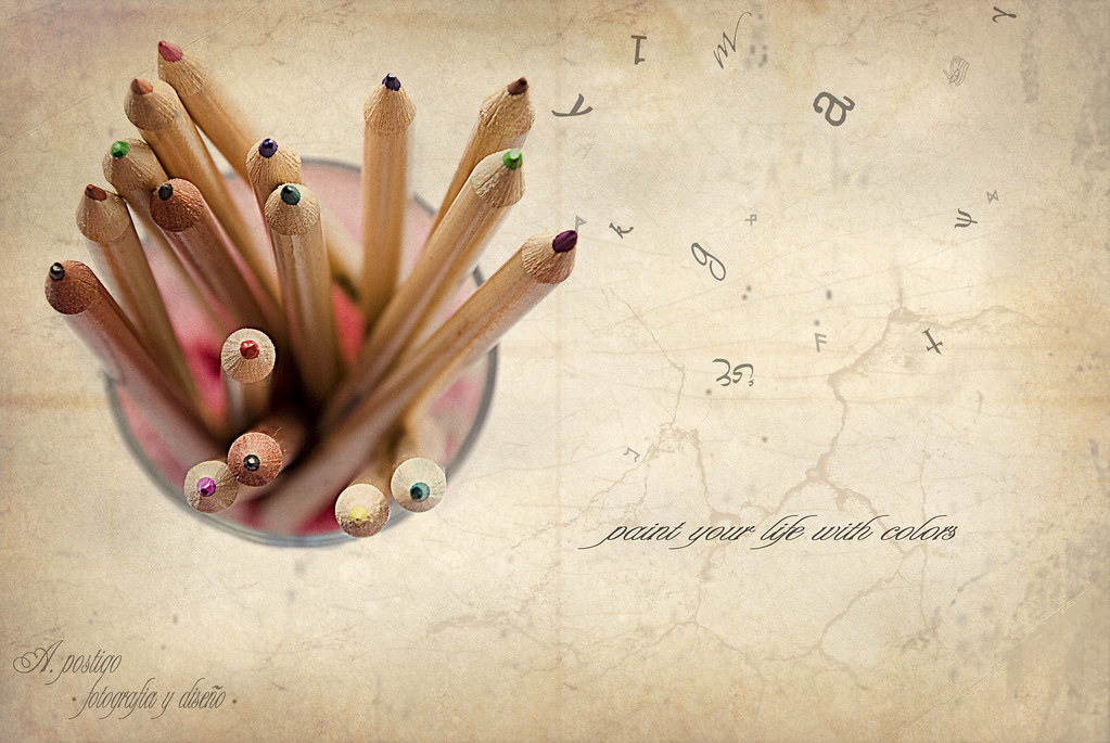 Paint your life with colors A. Postigo 2010 © Todos los de… Flickr
