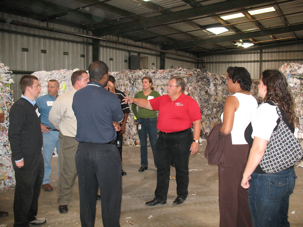 Tour of Fort Hood Recycling Center City managers, engineer… Flickr