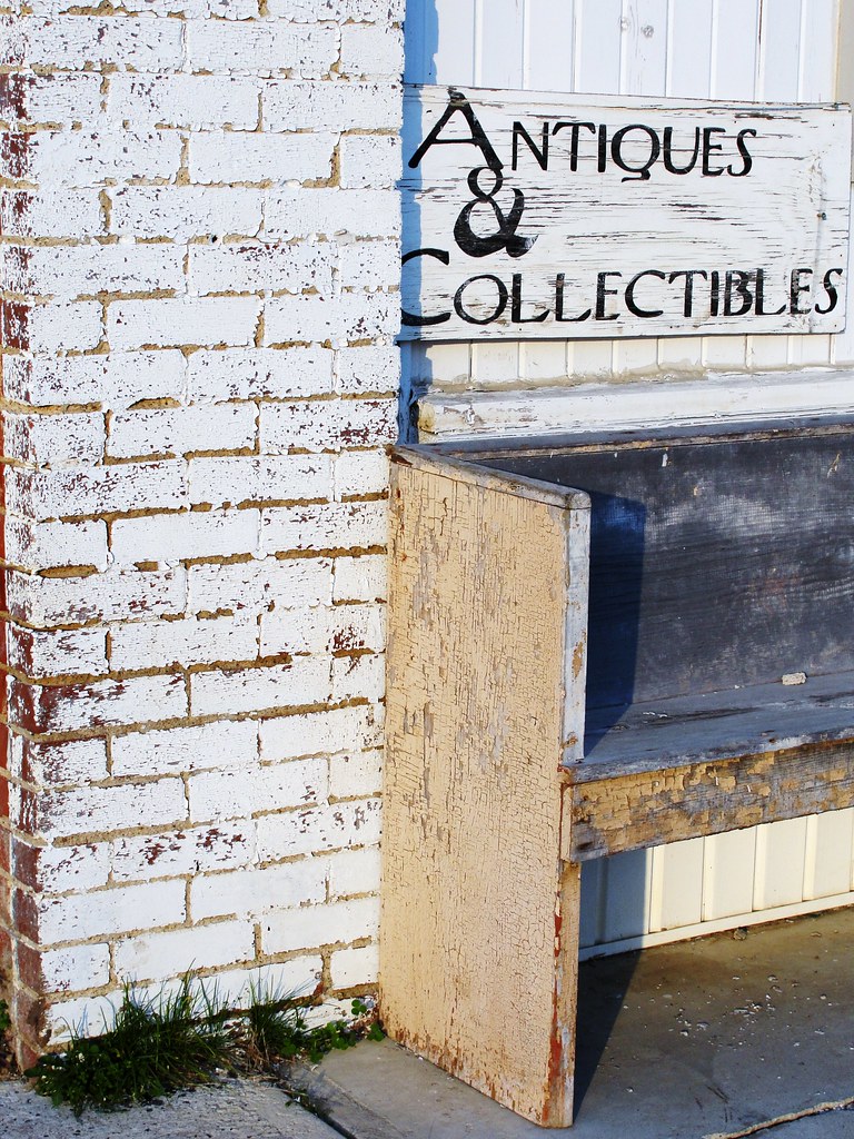 The bench out front Downing, Missouri (For more flaking pa… Flickr