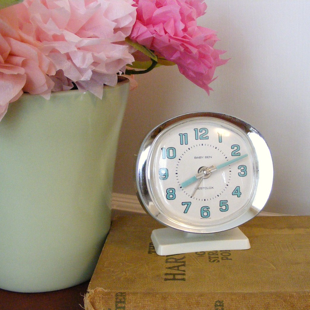 Sweet Vintage Glow in the Dark Alarm Clock Jerin Scott Flickr