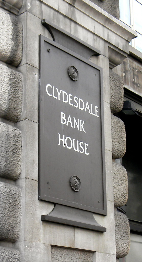 Clydesdale bank house sign piccadilly circus London 28th O… Flickr