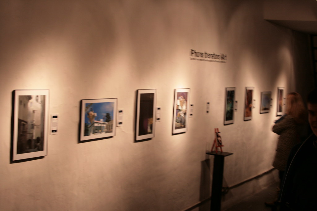 iPhone Therefore I Art Chicago Art Department Exhibit