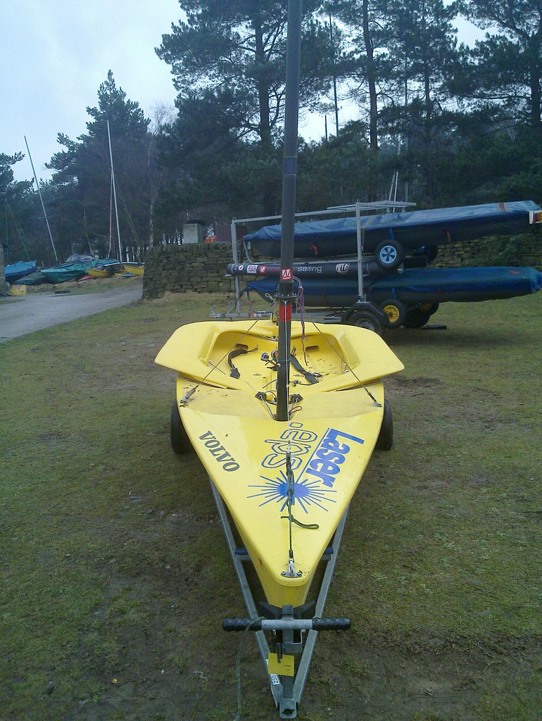 My Laser EPS sailing dinghy! Tim Dobson Flickr