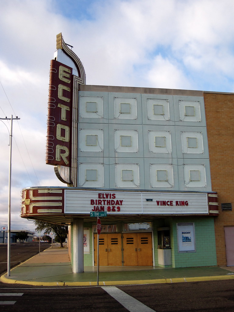 Ector Theater, Odessa, TX Ector Theater, 500 North Texas A… Flickr