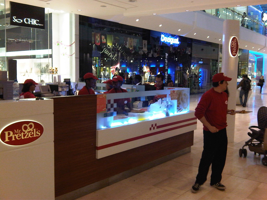 Mr Pretzels, Westfield, London Mr Pretzels, delicious fres… Flickr