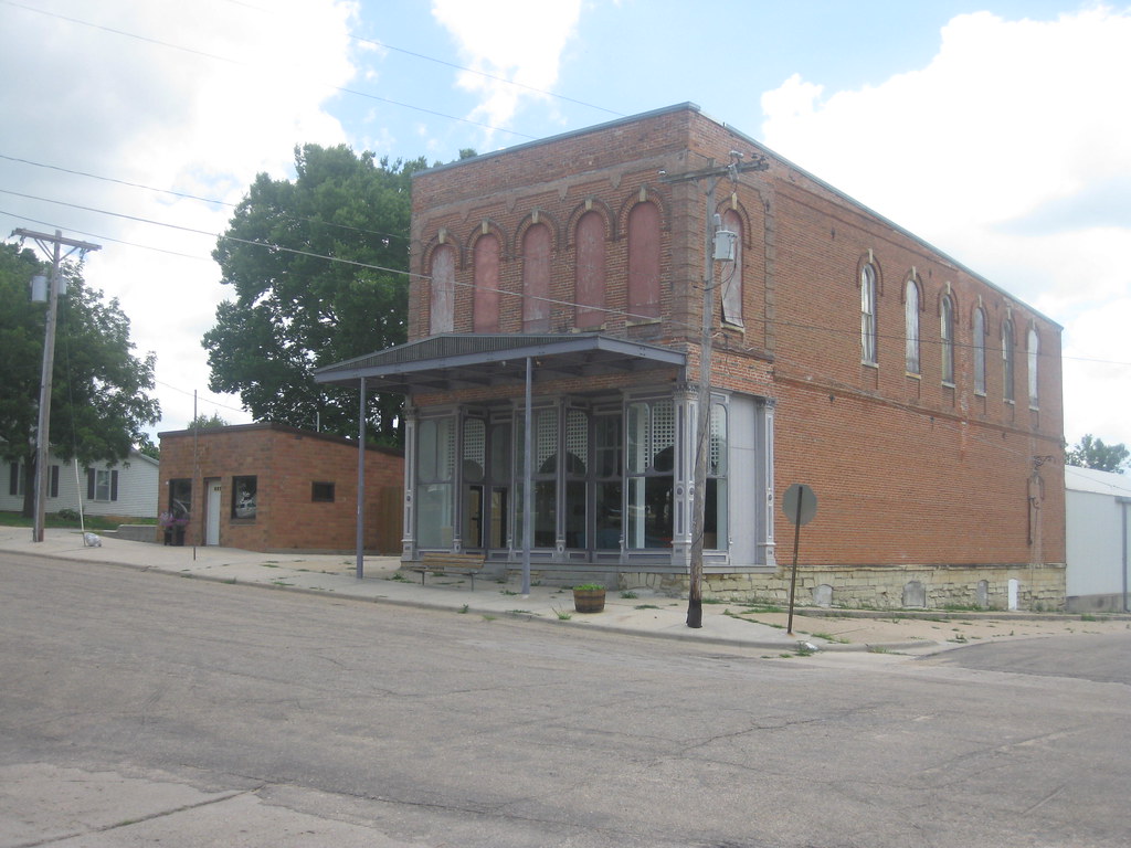Downtown Building Hanover, KS Tom McLaughlin Flickr