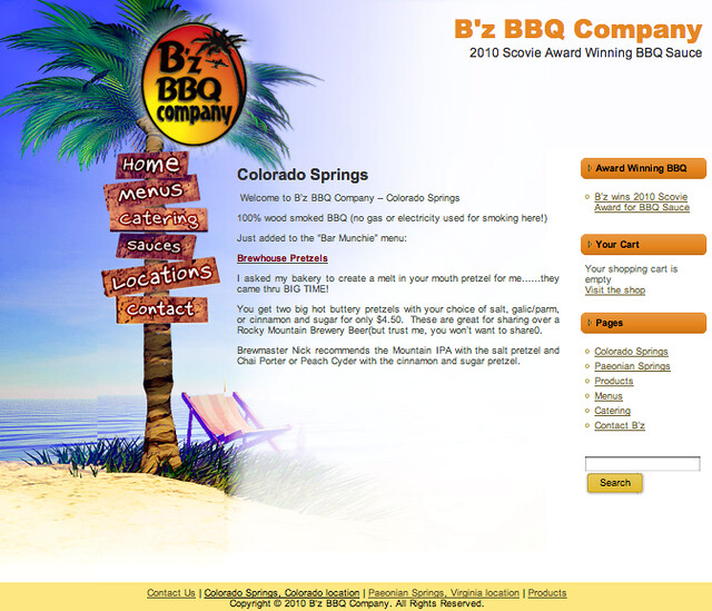 Colorado Springs BBQ Business Website Design by 720 Media Flickr