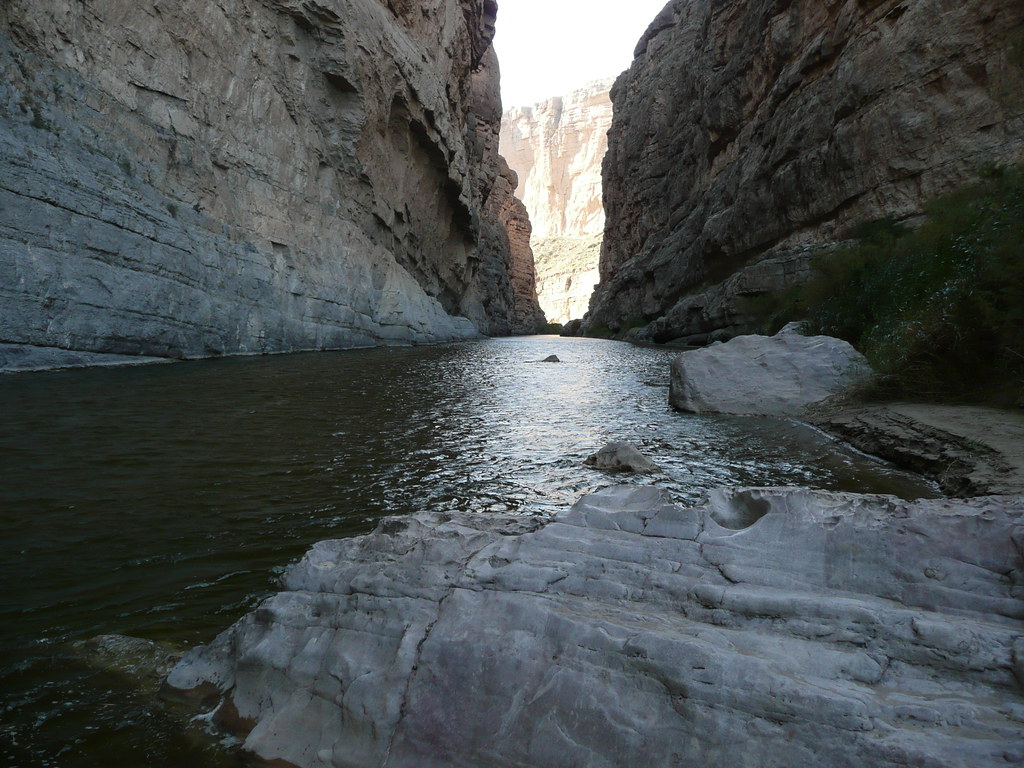 On the border The USMexican border in Big Bend National P… Flickr