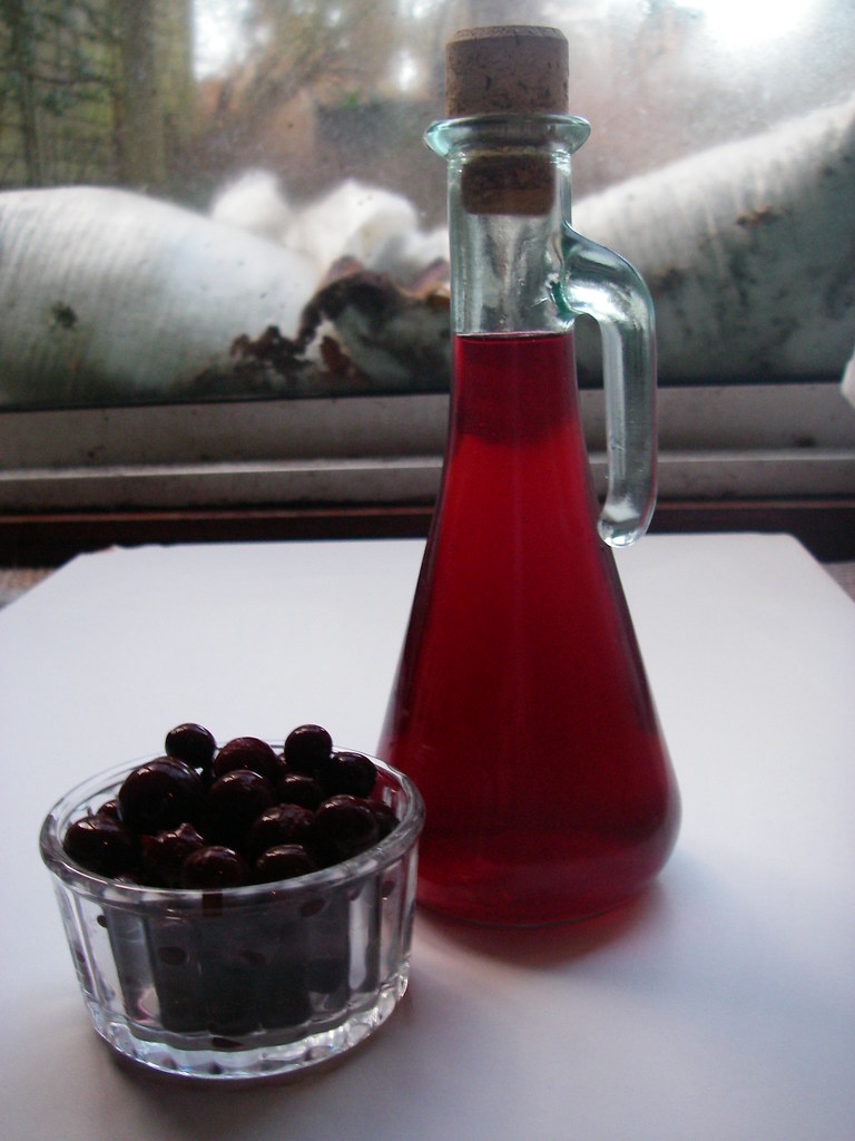Sloe Gin Made with just over 200g of sloes to a bottle of … Flickr