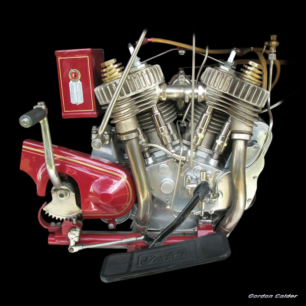 No 78: VINTAGE (1924) INDIAN CHIEF ENGINE | My entire engine… | Flickr