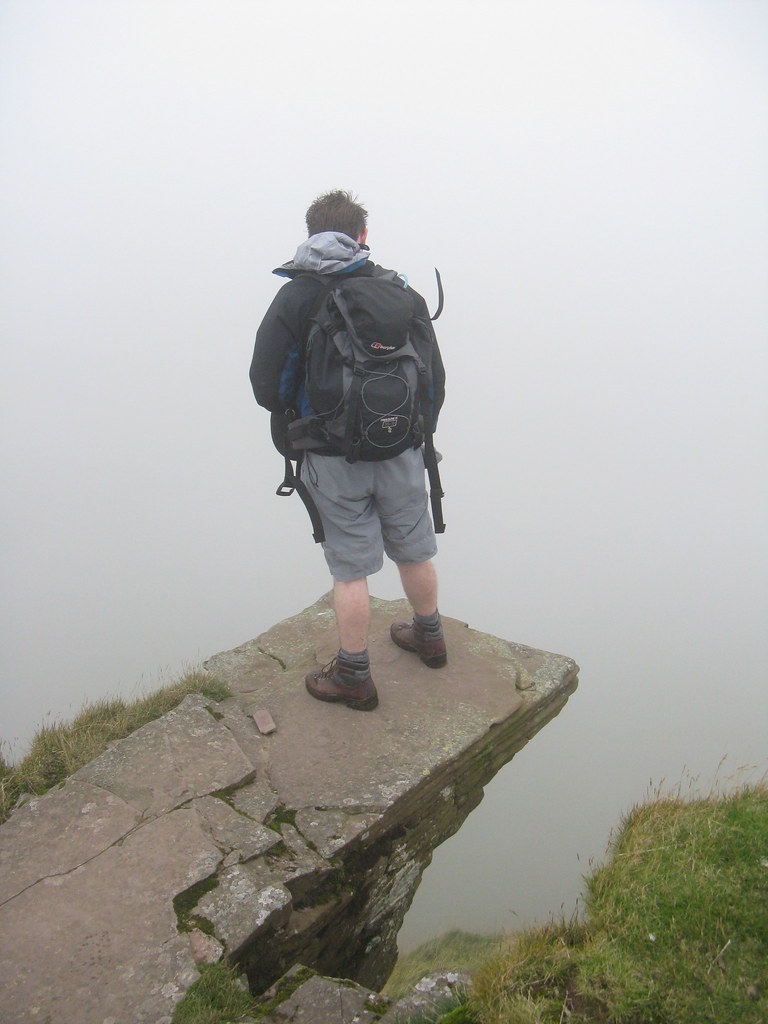 The 'Diving Board' on Fan Y Big There is a slab of rock ju… Flickr