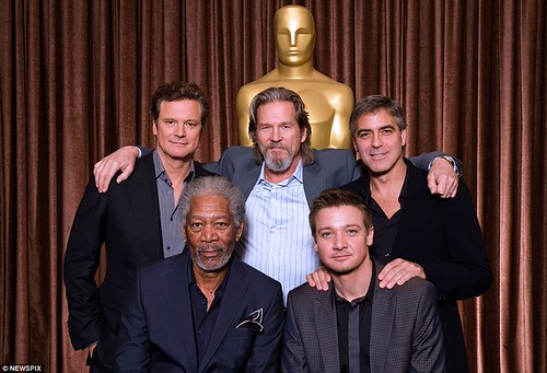 oscar 2010The Best Actor nominees (Back LR) Colin Firth,… Flickr