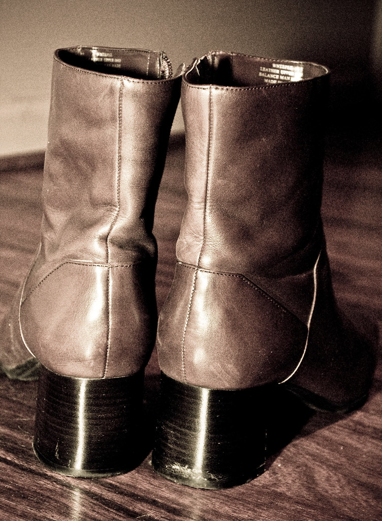 75/365 these boots These boots hurt my damn feet.....whic… Flickr