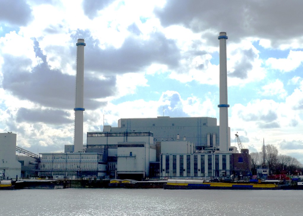 factory factory in the port of rotterdam, the netherlands