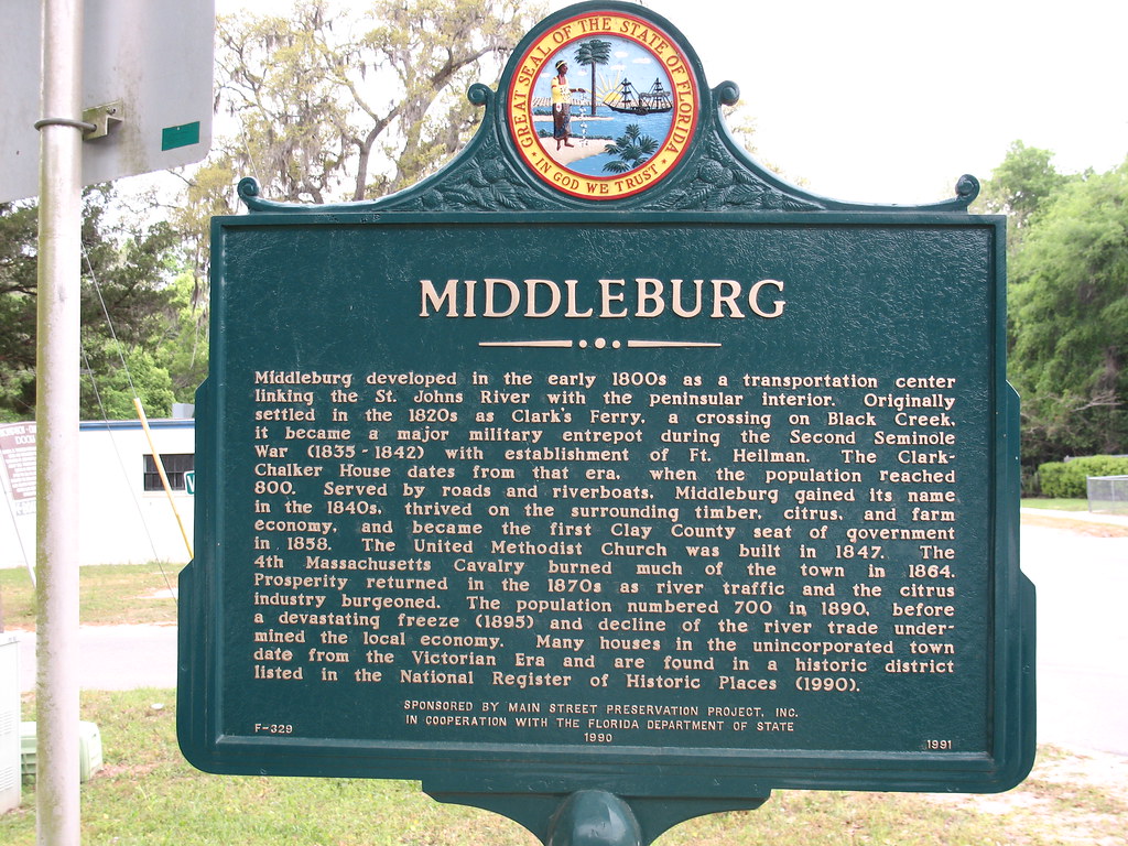 Middleburg FL Marker F329 Lance Taylor Flickr