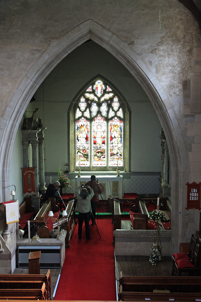 St Chad's Tachbrook (Tripods at the Ready) Flickr