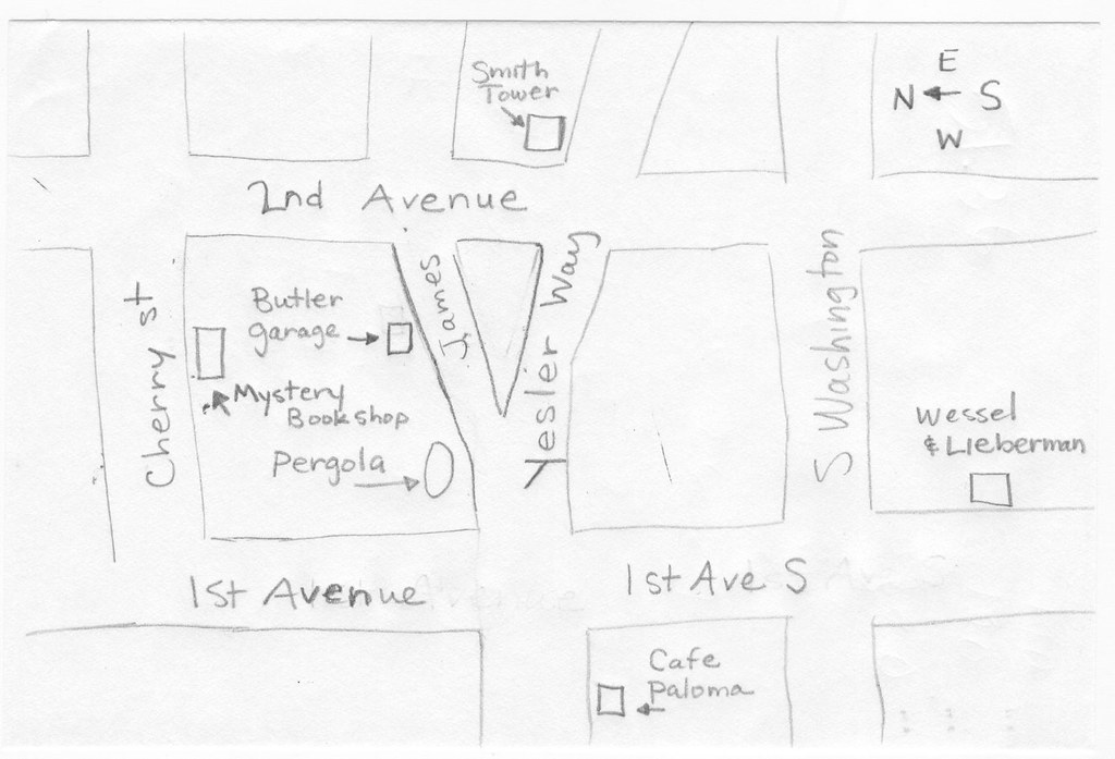 Pioneer Square Map A map of the sights/honorable mentions … Flickr