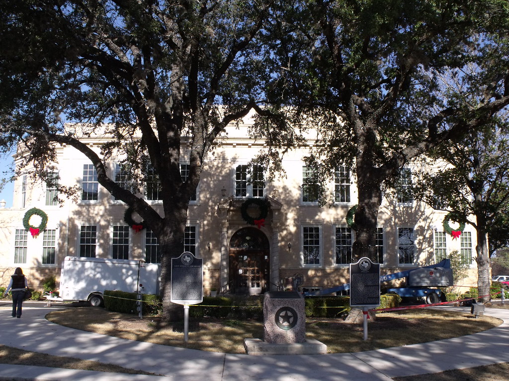 After Christmas Kerr County Courthouse Kerrville, Texas Katie Labor Flickr