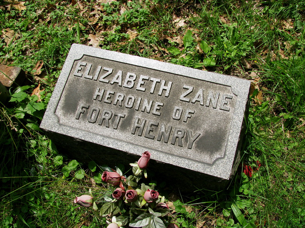 Betty Zane Monument Walnut Grove Cemetery Martins Ferr… Flickr