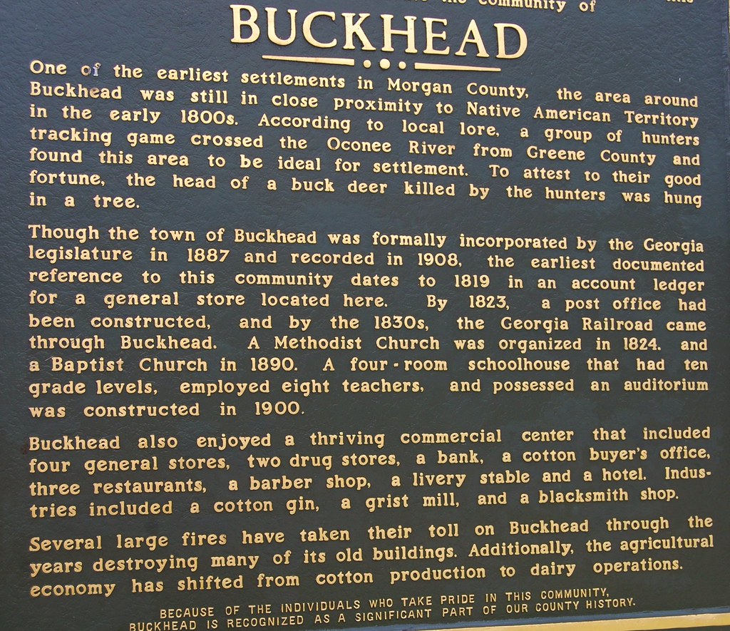 Buckhead, Buckhead is a town in County, Geo… Flickr