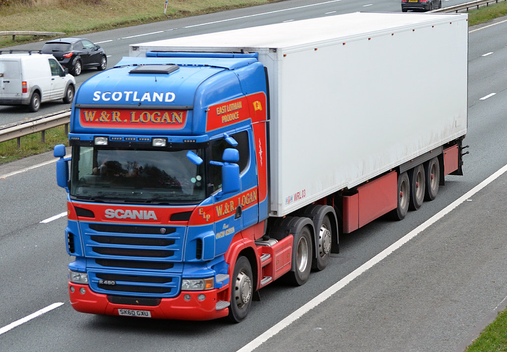 W.& R.Logan SK60GXU A1(M) Bramham 24/11/2016 Harry's On The Road