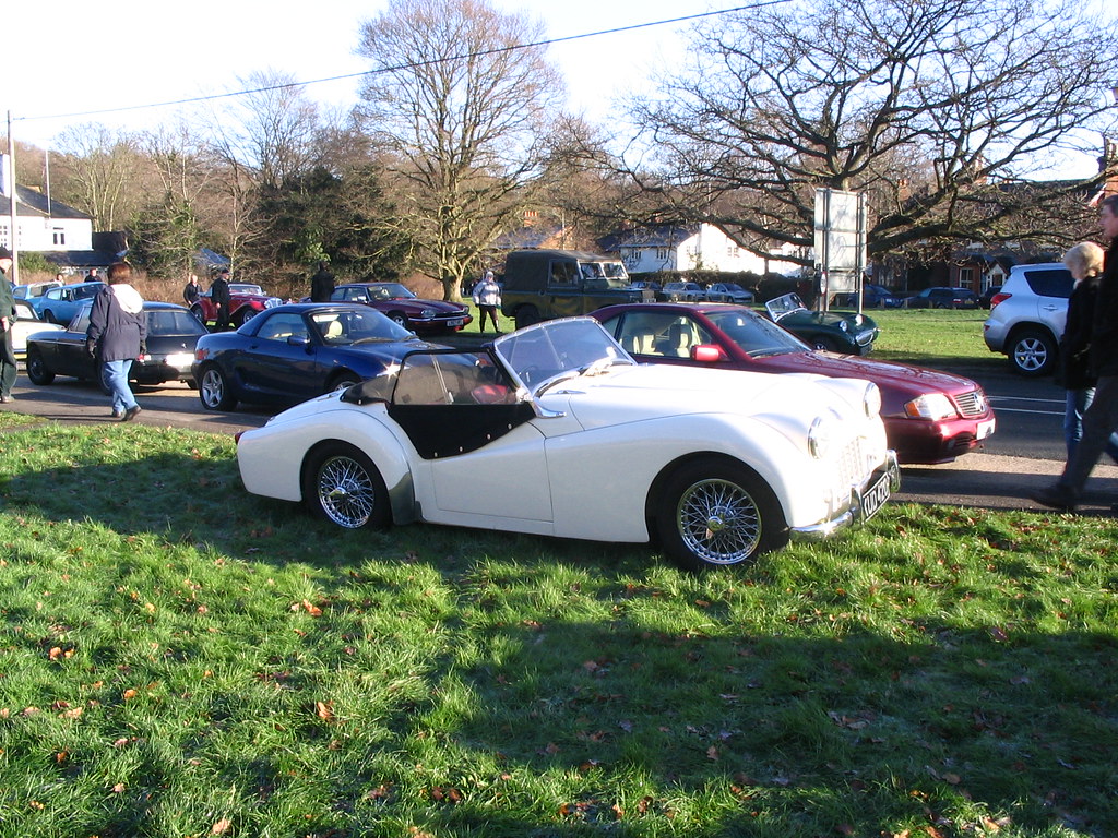 At the Phoenix Hartley Wintney Triumph TR3 I think, though… Flickr