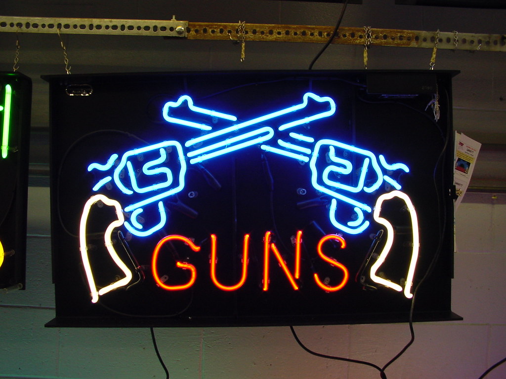 Guns Neon Sign Jantec Neon Flickr