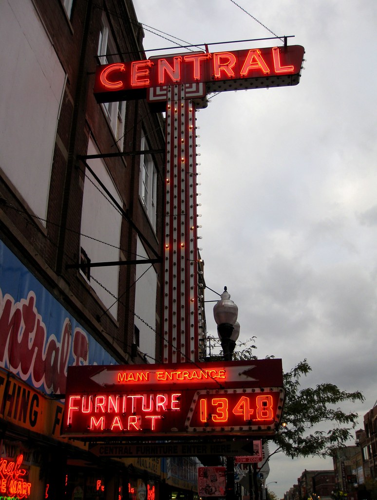 Central Furniture Mart One of many furniture stores on Mil… Flickr