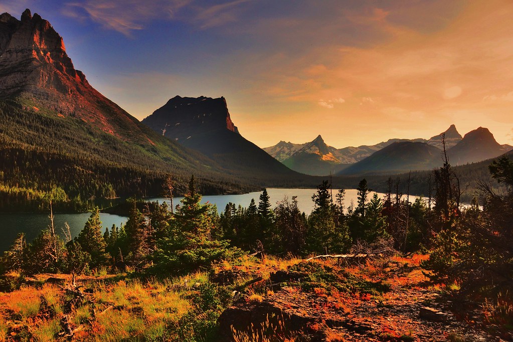 Elevation of St.Marys, Glacier National Park, National Park East Side