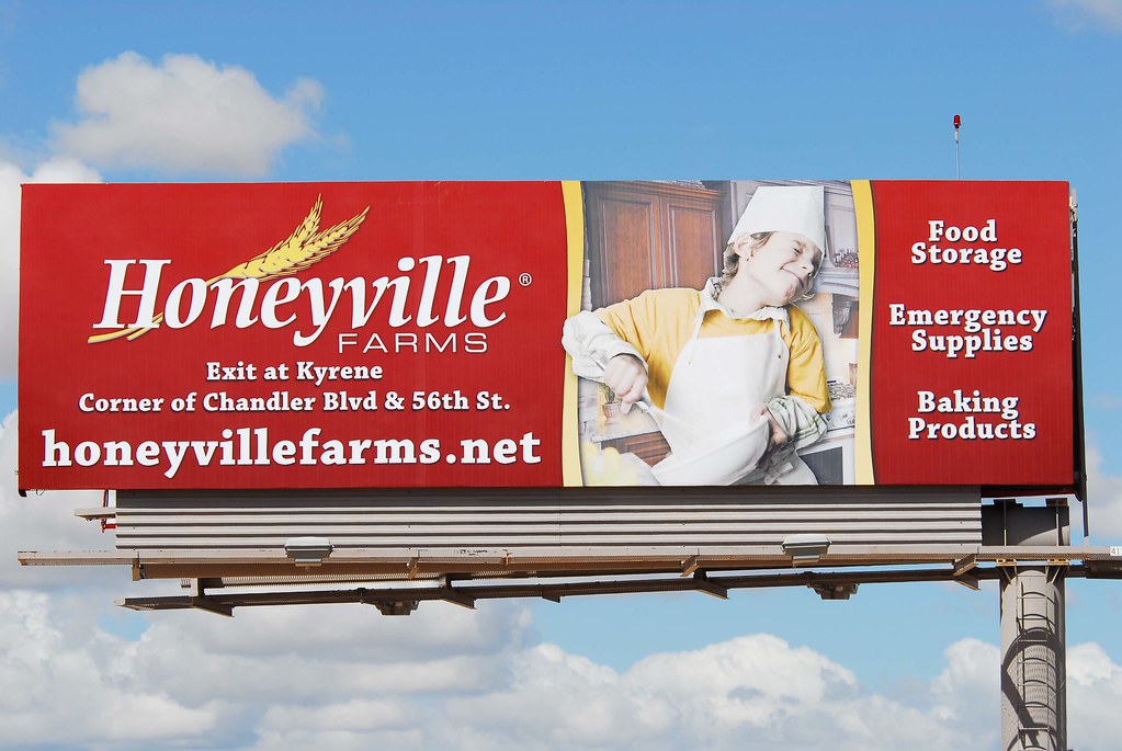 Honeyville Farms billboard Santan Freeway Loop 202, Chan… Flickr