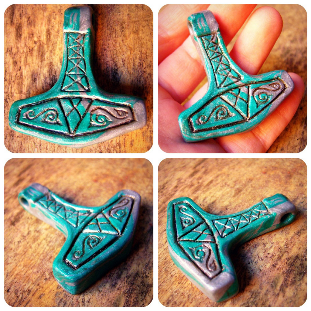 Mjöllnir (Thor's hammer) pendant available! check my profi… Flickr