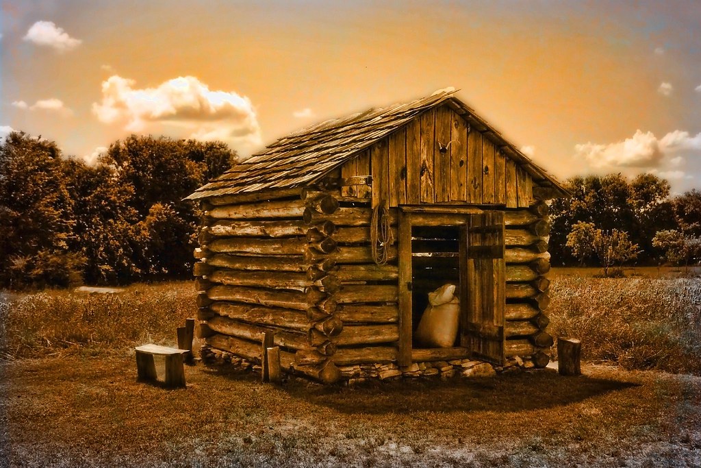 Corn Crib On the 1,107 acres of Barrington Farm, Dr. Jones… Flickr