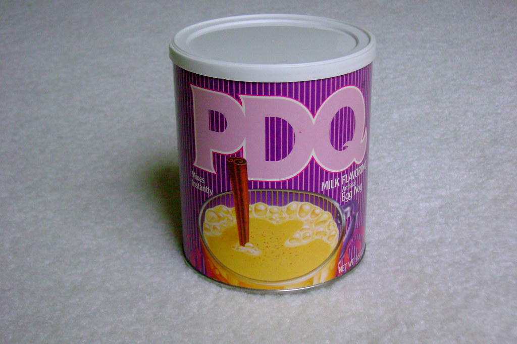 PDQ Eggnog Drink Mix Found in my mom's of powdered… Ed Siemienkowicz Flickr