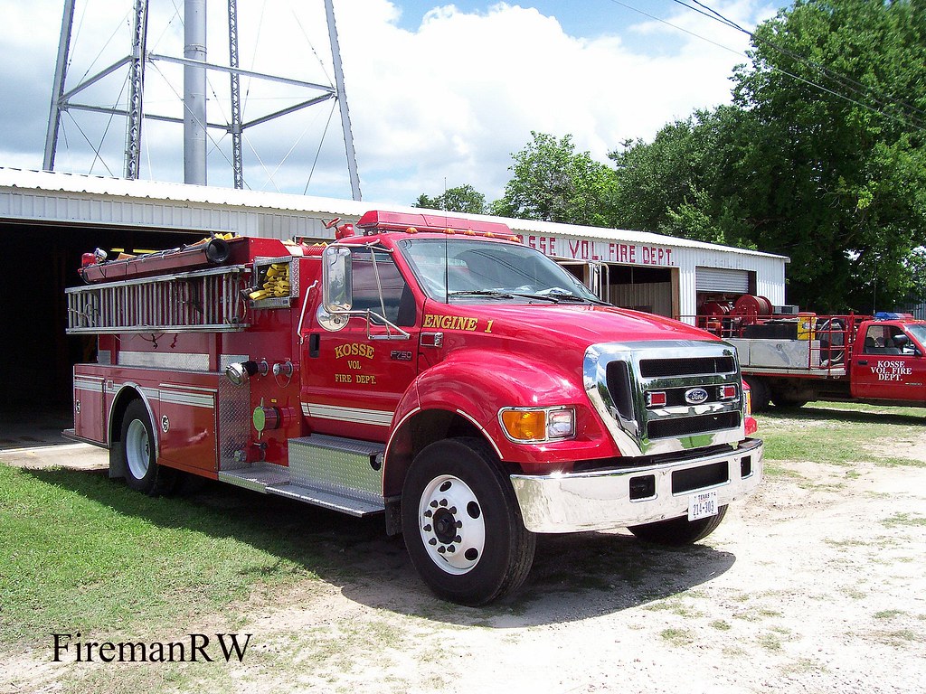 Kosse, TX VFD Engine 1 2005 Ford F750 1250/1300 Flickr