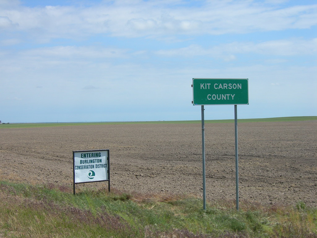 Kit Carson County Line US hwy 385 south of Burlington, Col… Flickr